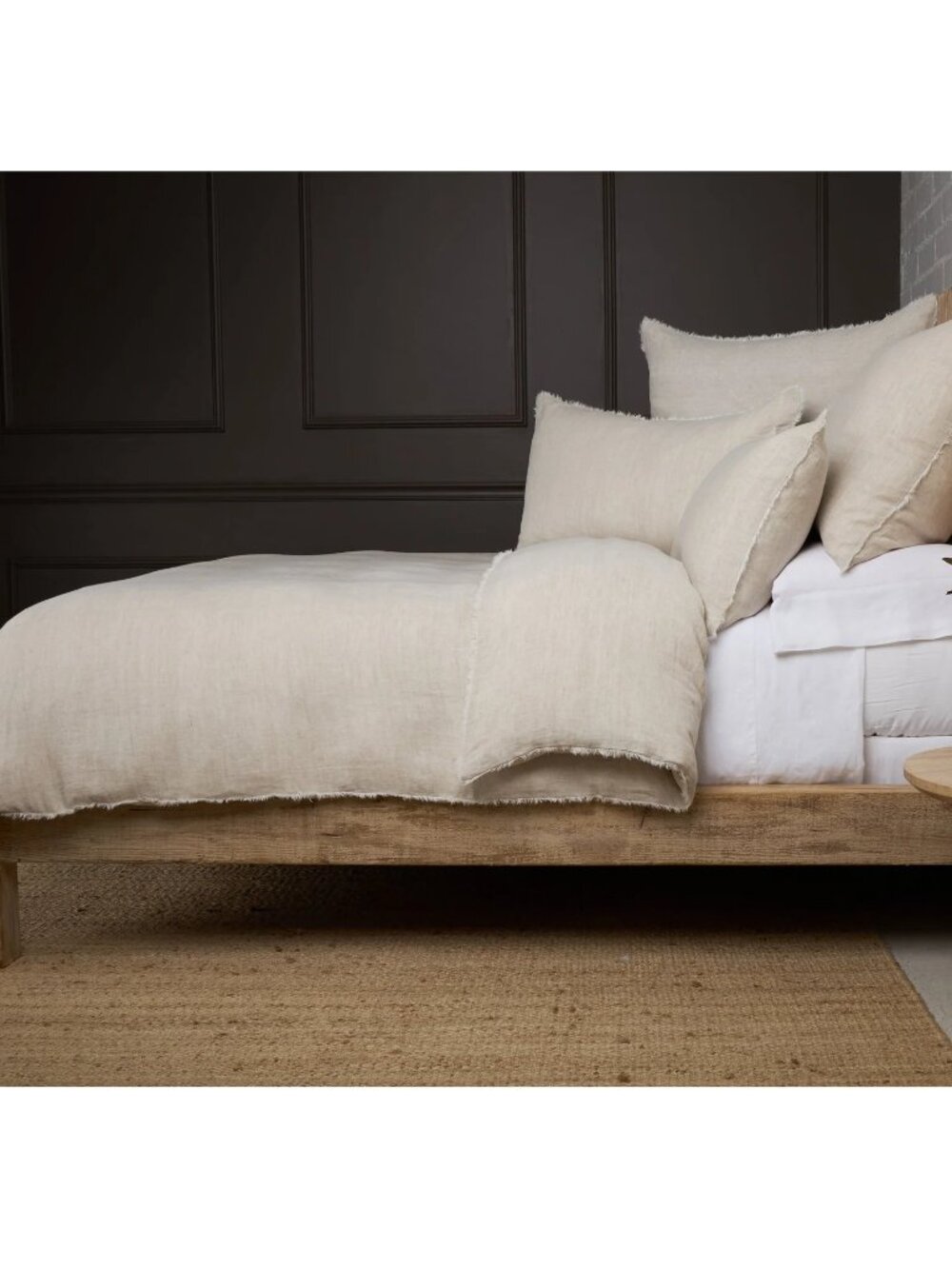 $699 Pom Pom at Home Blair Linen Duvet Cover. One cover only.